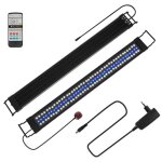 Hengda led aquarium dimmable avec télécommande Éclairage pour plante poisson86. 5cm90 - 120cm extensible ... Hengda led aquarium dimmable avec télécommande Éclairage pour plante poisson86. 5cm90 - 120cm extensible ...