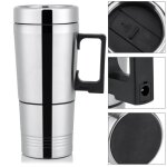 Heq® tasse chauffante 24v 300ml tasse à boire pour voiture porte - gobelets de véhicule Heq® tasse chauffante 24v 300ml tasse à boire pour voiture porte - gobelets de véhicule