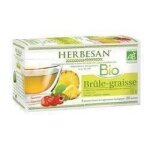 Herbesan bio infusion brûle - graisse saveur ananas n° 11 - 20 sachets Herbesan bio infusion brûle - graisse saveur ananas n° 11 - 20 sachets