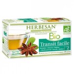 Herbesan bio infusion transit facile saveur menthe n°2 20 sachets Herbesan bio infusion transit facile saveur menthe n°2 20 sachets