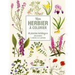 Herbier � colorier - non sp�cifi� - 40 planches d�tachables - blanc - pour adultes - mixte