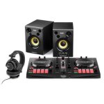 Hercules dj essentials kit - dj control inpulse + enceintes dj monitor 32 + casques hdp dj60
