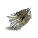 Hrisson acier rectangulaire ramonage conduits non gains 200 * 400 mm embout acier filet m12 * 175mm ...