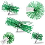 Hrisson de ramonage holzbrink - 120mm - brosse synthtique - chemine et pole