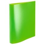 Herma 19713 classeur  anneaux a4 translucide vert fluo fin 2 anneaux