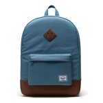 Herschel sac  dos bleu clair marron pour femme et homme - heritage backpack bluestone 199105