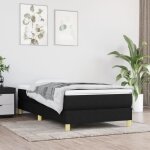 Sommier à ressorts - duokon - noir 90x190 cm - tissu 100% polyester - 1 place - dimensions 193x90x25 ... Sommier à ressorts - duokon - noir 90x190 cm - tissu 100% polyester - 1 place - dimensions 193x90x25 ...