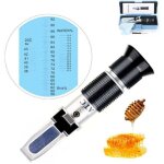 Hhtec apiculteurs r�fractom�tre de miel 58 - 90% brix 10 - 33% deau humides sucre pour d�terminer la ...