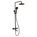 Hiba colonne de douche avec mitigeur hauteur réglable mitigeur baignoire avec tête de douche et pommeau ... Hiba colonne de douche avec mitigeur hauteur réglable mitigeur baignoire avec tête de douche et pommeau ...