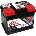 Batterie vehicule high car batterie de voiture 60ah 540a 12v ple positif droit l2 box.