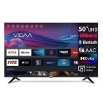 Hikers 50z1 t�l�viseur smart tv - �cran 50 pouces r�solution uhd 3840 * 2160 dolby atmos usbx2 - noir ...