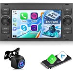Hikity 71 din autoradio pour ford transit fiesta focus galaxy mondeo fusion kuga c - max s - max 4g + ...