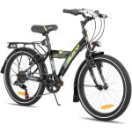 Hiland vlo denfant - roues 20 - 7 - 13 ans - support de bicyclette - porte - bagages arrire - vlo ...