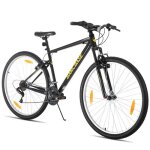 Hiland 29 pouces v�lo vtt 18 vitesses unisexe / adulte cadre en acier au carbone pour ville et loisirs ...