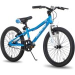 Hiland vélo de montagne 20 pouces pour enfants de 7 8 9 10 11 12 ans frein en v1 vitesses unique - bleu ... Hiland vélo de montagne 20 pouces pour enfants de 7 8 9 10 11 12 ans frein en v1 vitesses unique - bleu ...