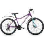 Hiland vtt 26 poucescadre en aluminium - 21 vitessesdouble disqueavec fourche de suspension verrouillablepour ...