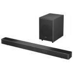 Barre de son - hisense - ax3120g - 3. 1. 2 canaux - 360w - caisson de basses sans fil Barre de son - hisense - ax3120g - 3. 1. 2 canaux - 360w - caisson de basses sans fil