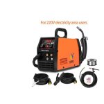 Soudeuse mig - hitbox - 120a - 3 en 1 - onduleur - sans gaz - orange