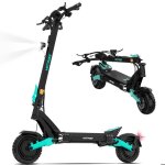Hitway trottinette �lectrique pliable - pneus gonflables 10 - puissance max 1600w * 2 - app - batterie ...
