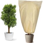 Hivernage pour plantes 80 x 100cm housse de plante housse de protection pour plante non tisse protection ...