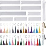 Hm51495 40pcs moule de marque pages en résine kit 10pcs moule marque page resine epoxy et 30pcs couleur ... Hm51495 40pcs moule de marque pages en résine kit 10pcs moule marque page resine epoxy et 30pcs couleur ...