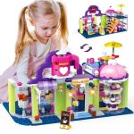 Jouet de construction 2en1 pirate insoon - navire pirate et le naufrage 1854 pices avec effets lumineux ...