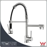 Holmark robinet mitigeur de cuisine avec douchette mitigeur vier design laiton chrom