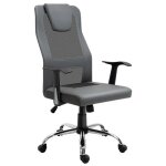 Homcom fauteuil de bureau hauteur dassise réglable chaise pivotante 360 ° ergonomique roulettes nylon ... Homcom fauteuil de bureau hauteur dassise réglable chaise pivotante 360 ° ergonomique roulettes nylon ...