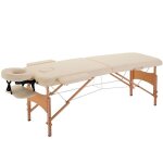 Homcom - table de massage - pu - 210x81x92cm - beige Homcom - table de massage - pu - 210x81x92cm - beige