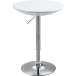 Homcom table de bar ronde mange - debout bistro pivotant hauteur réglable 76 - 97cm piètement acier métal ... Homcom table de bar ronde mange - debout bistro pivotant hauteur réglable 76 - 97cm piètement acier métal ...