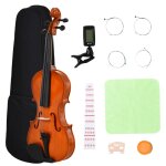 Homcom - violon - bois - 58x21x7cm - marron Homcom - violon - bois - 58x21x7cm - marron
