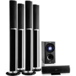 Home cinema 5. 1 auna bluetooth système denceintes 5. 1 usb / sd / aux barres de son 145w noir Home cinema 5. 1 auna bluetooth système denceintes 5. 1 usb / sd / aux barres de son 145w noir
