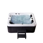 Home deluxe spa extrieur beach plus >version: plus couverture thermique et escalier