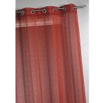Home maison hm6923308 voilage tiss / filet  grande largeur polyester rouge 300 x 240 cm