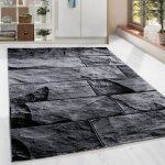 Homebyhome tapis moderne à poils ras tendance noir tapis 200x290 cm motif de mur en pierre 3d tapis moelleux ... Homebyhome tapis moderne à poils ras tendance noir tapis 200x290 cm motif de mur en pierre 3d tapis moelleux ...
