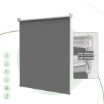 Homedemo store enrouleur occultant isolant thermique avec ou sans per�age 35l x 170l cm largeur du tissu ...