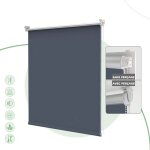 Homedemo store enrouleur occultant isolant thermique avec ou sans per�age 70l x 130l cm largeur du tissu ...