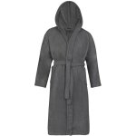 Hommes dames 100% coton peignoir  capuche adultes ponge peignoir de bain robe de chambre - l[168]