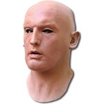 Masque en mousse de latex - horrorshop - hommes viktor - couleur de la peau