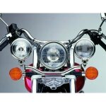 Honda vt 125 shadow - 99 / 07 - support barre de phares additionnels - 7392 lh