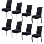 Honeyhome lot de 8 housses de chaise