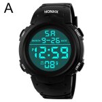 Honhx luxury mens digital led watch date sport hommes montre �lectronique ext�rieure lgx201224913a