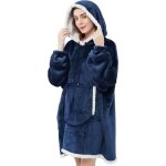 Hoodie - zgeer - pull couverture polaire - unisexe - rose - taille unique