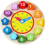 Horloge en bois jouet enseignement Éducatif formes trieur puzzle numéros garçons filles bambin bébé enfants ... Horloge en bois jouet enseignement Éducatif formes trieur puzzle numéros garçons filles bambin bébé enfants ...