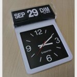 Horloge calendrier flip flap