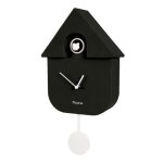 Horloge murale - fisura - coucou noir et blanc - 215 cm - plastique abs - int�rieur