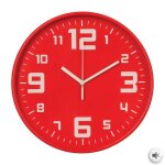 Horloge elian d30cm - atmosphera createur dinterieur - rouge