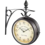 Horloge de gare rtro double face