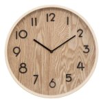Horloge ivana beige d38cm - atmosphera cr�ateur dint�rieur