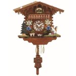 Horloge - kuckulino - pendulette de la fort noire - mouvement quartz et chant du coucou - couleur noyer ...